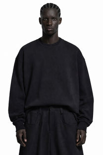 Structured oversized sweatshirt