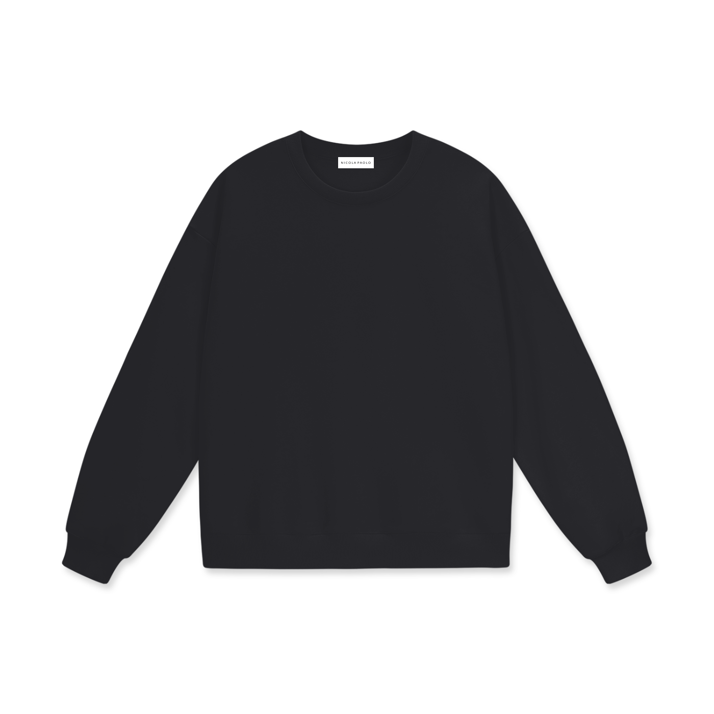 Structured oversized sweatshirt