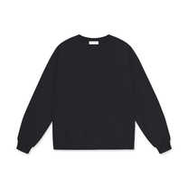 Structured oversized sweatshirt